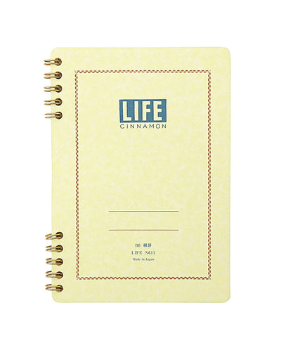 Life Cinnamon Notebook-Lined BLUE