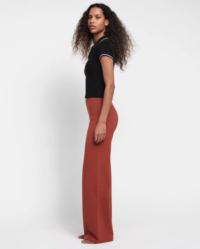 Core Straight Leg Pant - Rust