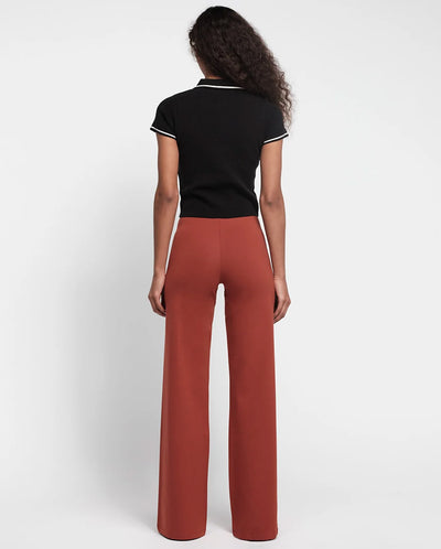 Core Straight Leg Pant - Rust