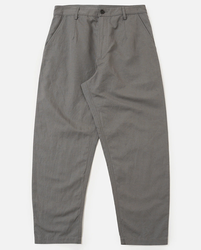 DIZZY TROUSER - MID GREY SLUB