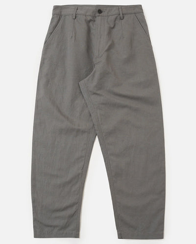 DIZZY TROUSER - MID GREY SLUB
