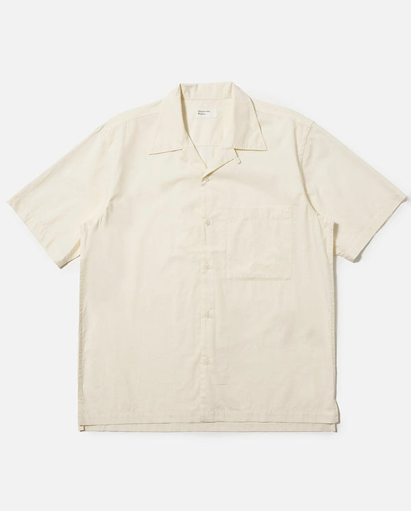 CAMP SHIRT - ECRU Broadcloth