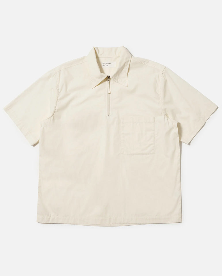 EWAN SHIRT - ECRU Broadcloth