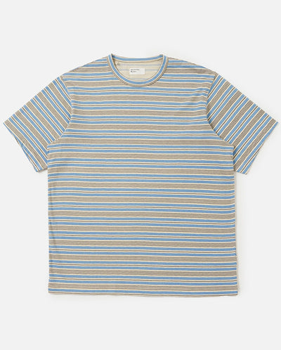 CORE TEE - PALE BLUE Stripe