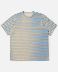 CORE TEE - PALE BLUE Stripe