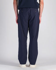 Donati pants - navy stripes