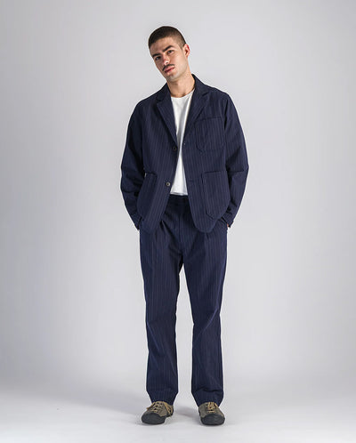 Donati pants - navy stripes