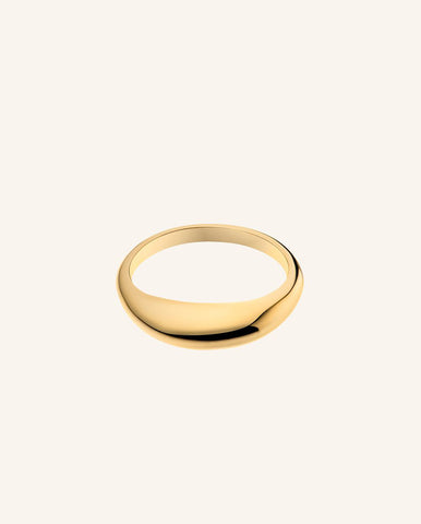 Ruby Rectangle Ring GOLD
