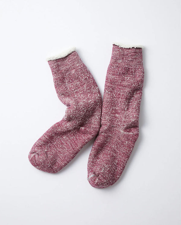 Double Face Crew Socks GRAPE