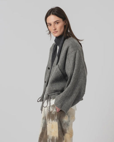 Reactor Fleece Jacket - Asphalt