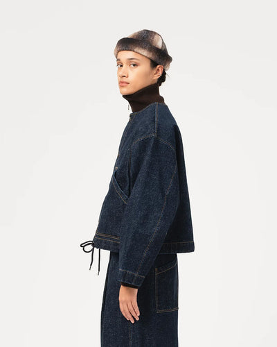 Nuclear Jacket - Indigo Nepping Denim