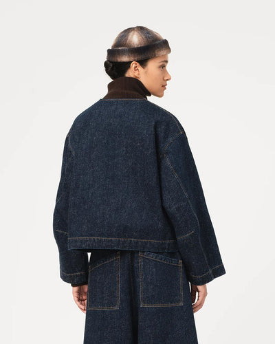 Nuclear Jacket - Indigo Nepping Denim