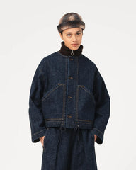 Nuclear Jacket - Indigo Nepping Denim
