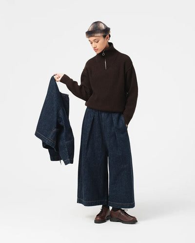 Nirvana Pant - Indigo Nepping Denim