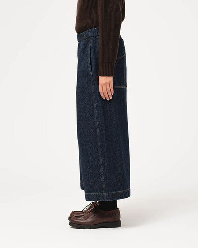 Nirvana Pant - Indigo Nepping Denim