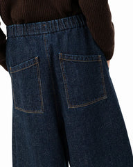 Nirvana Pant - Indigo Nepping Denim