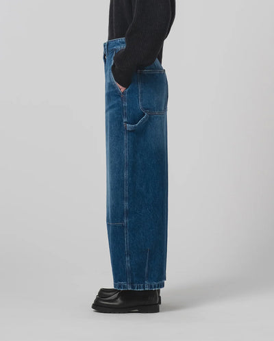 Submarine Cropped Denim Chino - Blue Stone wash