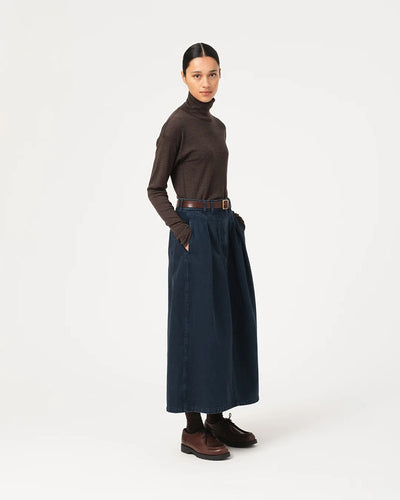 Bulb Skirt - Inkt Enigma Denim