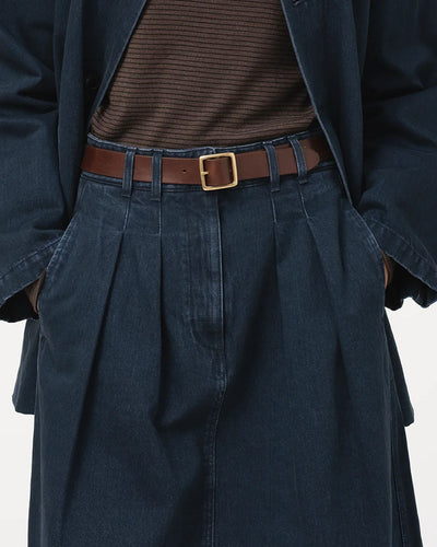 Bulb Skirt - Inkt Enigma Denim