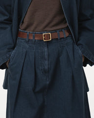 Bulb Skirt - Inkt Enigma Denim