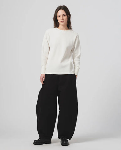 Charlotte Stripe Tee Grey/Stripe