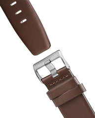 Braun Watch White Dial/Brown Strap
