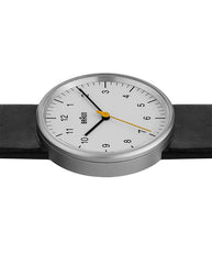 Braun Watch White Dial Black Strap