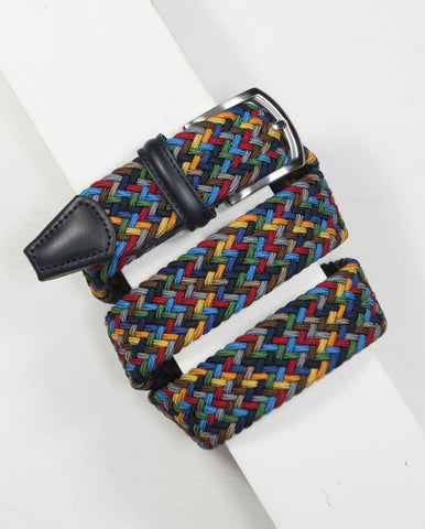 Woven belt - Multi Colour - Light