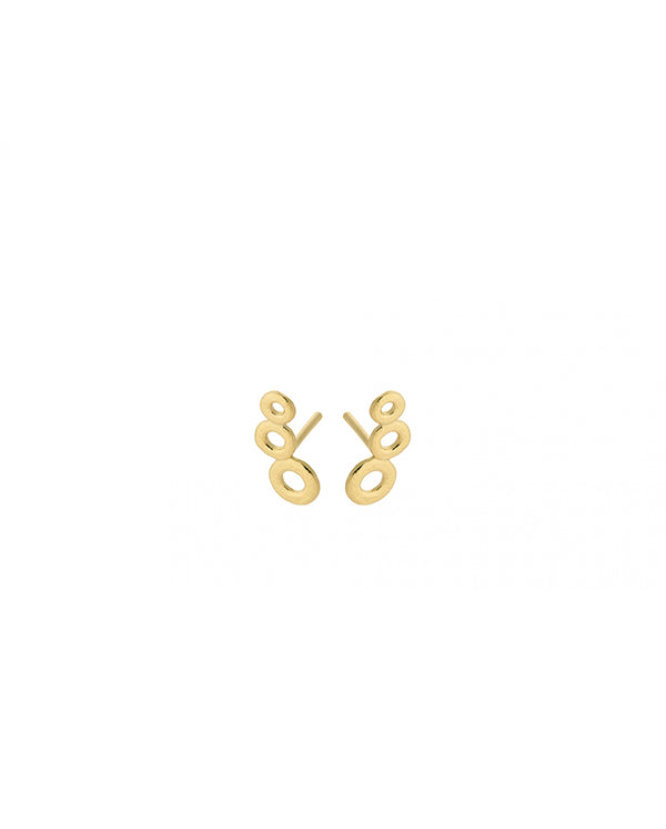 Triple Circle Earsticks GOLD