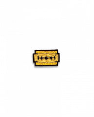 Razor Blade Brooch MULTI